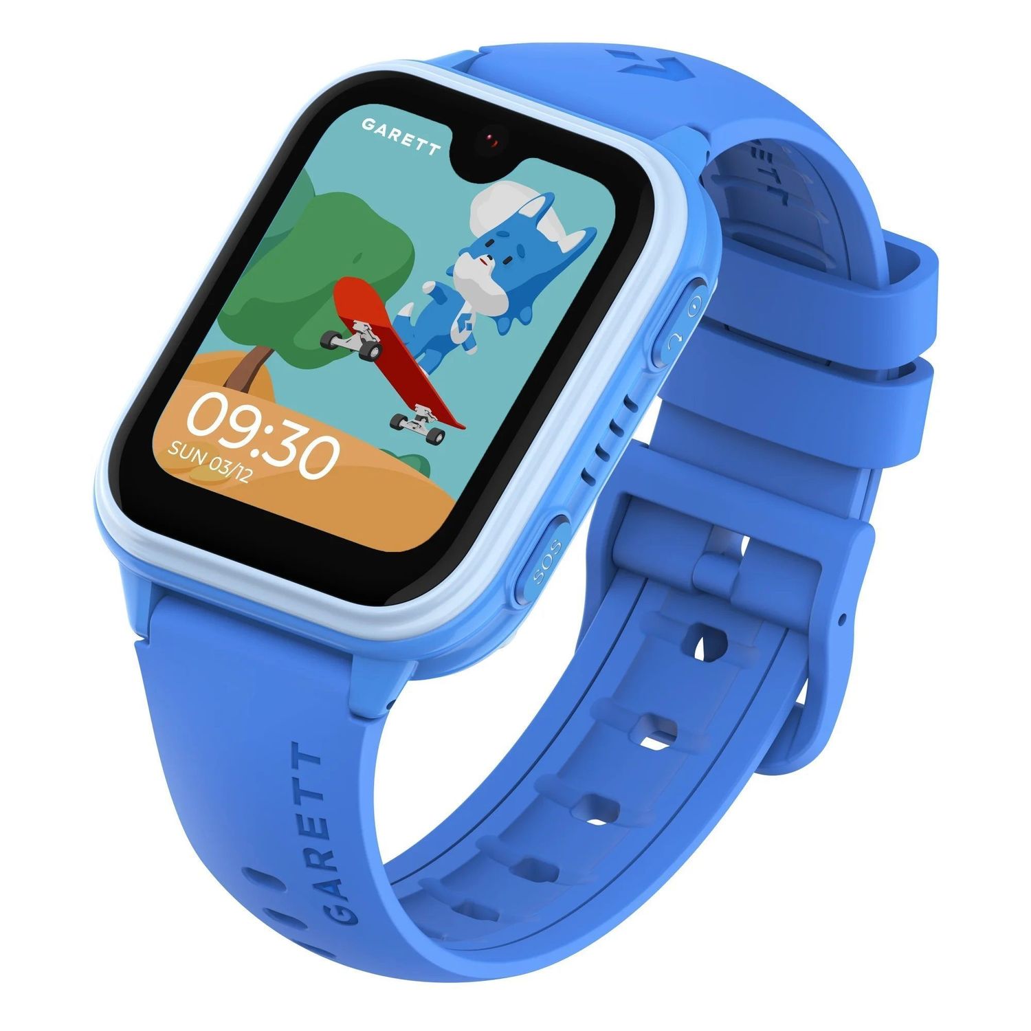 Smartwatch dziecięcy Garett Kids Vibe 4G niebieski. Smartwatch dziecięcy Garett. Smartwatch Garett dla dziecka. Zegarek z GPS dla dziecka. Smartwatch dla dziecka na prezent (2).jpg